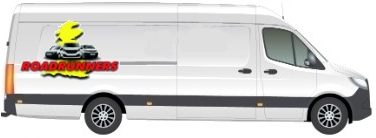 Long-wheelbase van
